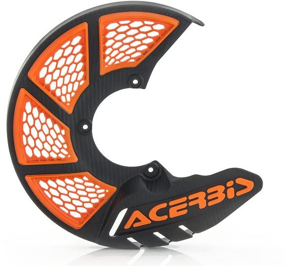 Acerbis Bremsscheibenschutz X-Brake 2.0 schwarz/orange